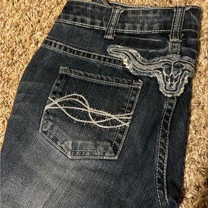Cowgirl Tuff low rise jeans
